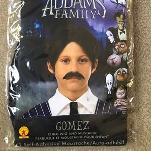 Adams family Gomez wig and mustache
